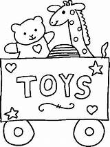 Christmas Toys Coloring Pages At GetDrawings  Free Download sketch template