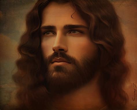 Jesus Portrait Painting by Laura Ramirez - Pixels