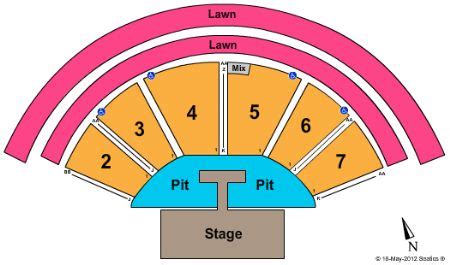 White Oak Amphitheatre Seating Chart | White Oak Amphitheatre at Greensboro Coliseum Complex