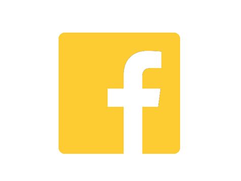 Facebook Logo Black And Yellow