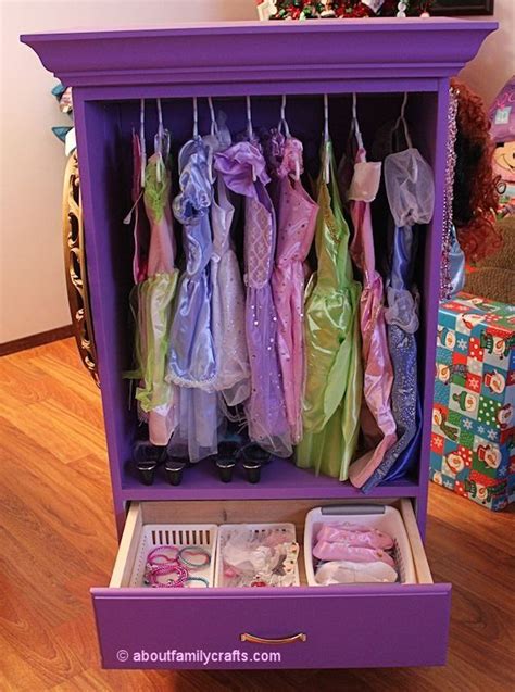 This dress-up armoire is a great DIY project for the little one if they like to look fancy on ...