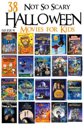 38 Not So Scary Halloween Movies for Kids - Teach Beside Me