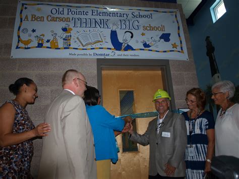 Old Pointe Elementary School Reading Room Opening - Carson Scholars Fund