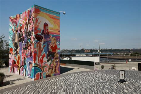 Hudson Yards reveals two huge murals near the Vessel | 6sqft