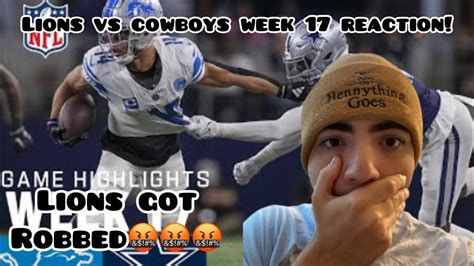 COWGIRLS LUCKIEST TEAM IN NFL! Detroit Lions vs. Dallas Cowboys | 2023 Week 17 Highlights ...