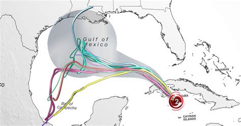 Hurricane Rafael knocks out Cuba’s power grid and heads into the Gulf on a much different path ...