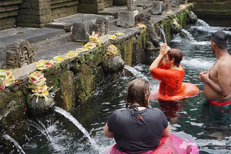 Sacred Purification Ritual in a Holy Water Spring Release Mental Block