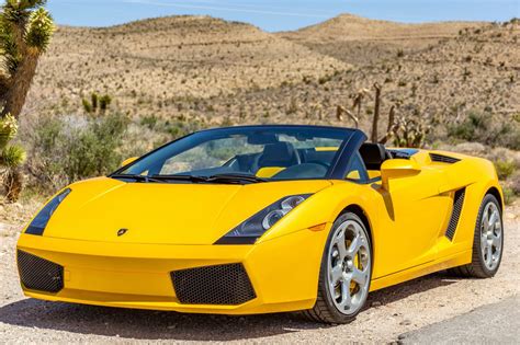 6k-Mile 2006 Lamborghini Gallardo Spyder 6-Speed for sale on BaT ...