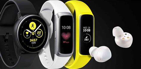 Samsung's new wearables include Galaxy Watch Active smartwatch, Galaxy ...