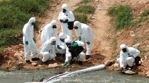 2.43 tonnes of chemical waste collected from Sungai Kim Kim on first day