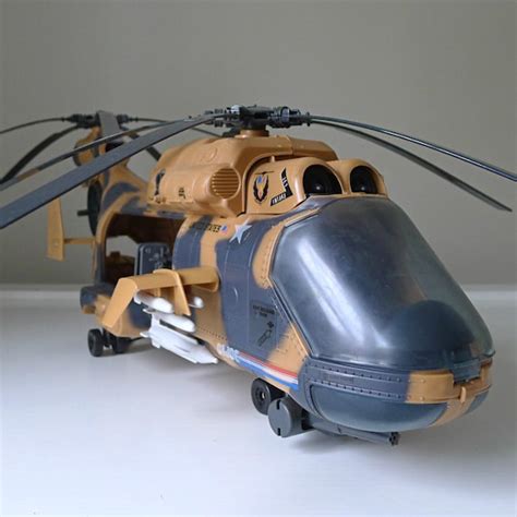 Vintage 1980s GI JOE Tomahawk Helicopter / Toy gift for him