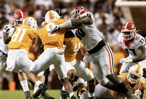 Georgia vs Tennessee Matchups to Watch - Sports Illustrated Georgia ...