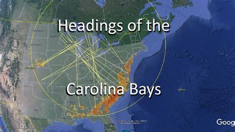 Headings of the Carolina Bays and other Impact Basins - YouTube