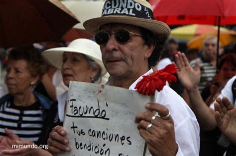 Photo Essay: Outrage over the Murder of Protest Singer Facundo Cabral - Upside Down World