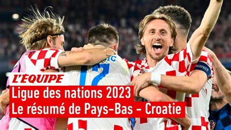 Ligue des nations 2023 - La Croatie se qualifie pour la finale dans un ...