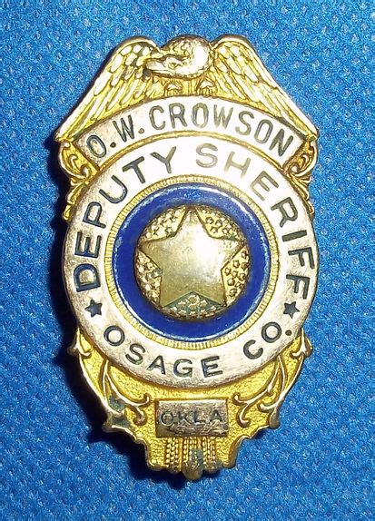 Oklahoma Badge | Sheriff Departments 5