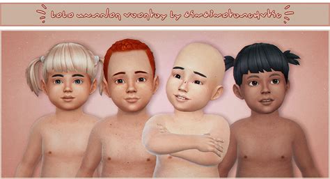 My Sims 4 Blog: Toddler Skin Overlay by Sims3melancholic