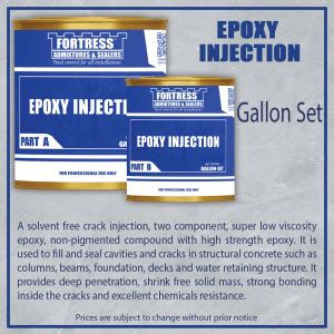 EPOXY INJECTION / GALLON SET - GT Stone Works Shop