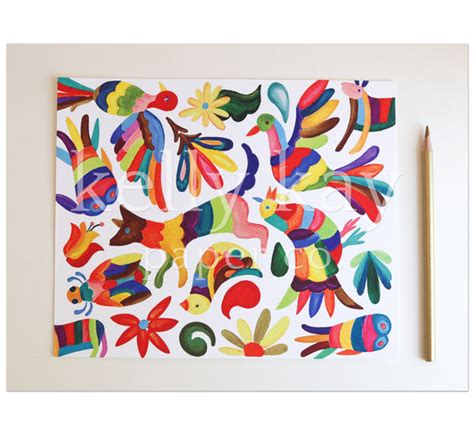 Otomi Art Print – KellyKay