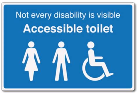 Accessible toilet - Stocksigns