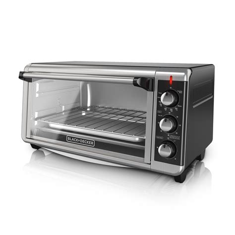 BLACK+DECKER TO3250XSB 8-Slice Toaster Oven - Black