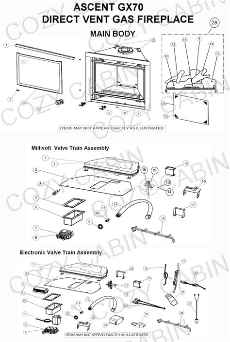 Napoleon Gas Fireplace Parts | Reviewmotors.co