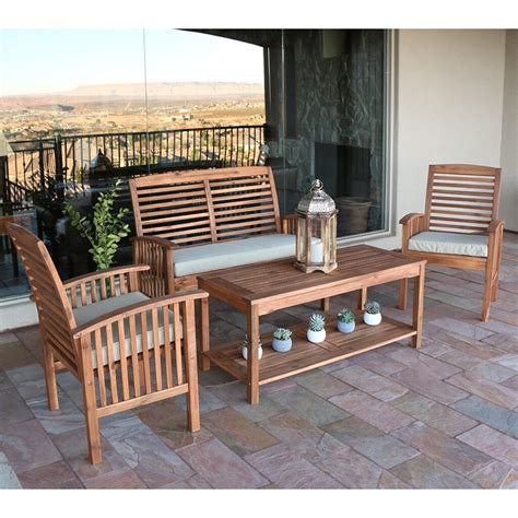 Acacia vs Teak Wood for Outdoor Furniture: Making the Right Choice ...