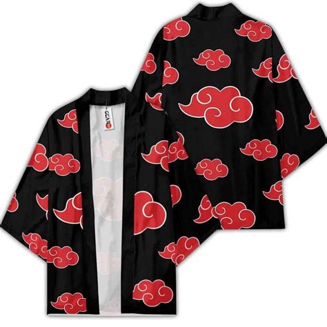 Naruto Akatsuki Custom Anime Kimono Shirts For Fans - Gear Otaku ...