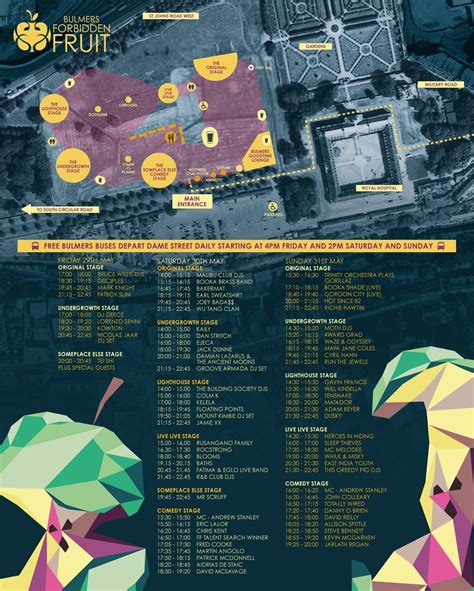 Forbidden Fruit Festival 2015 | Festival Lineup & Stage Times