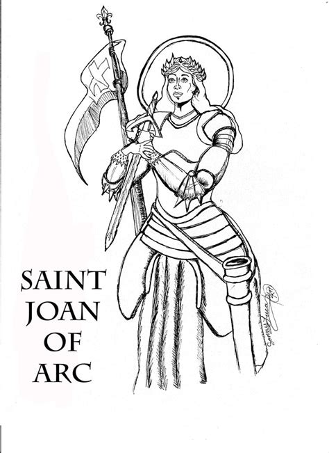 Saint Joan of Arc by SonnyLuca on DeviantArt