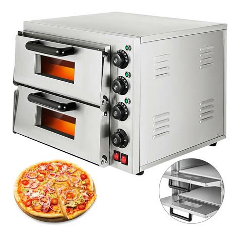 Horno Eléctrico Industrial Pizza Pan 14 Pulgadas 3000w 350°c | Envío gratis