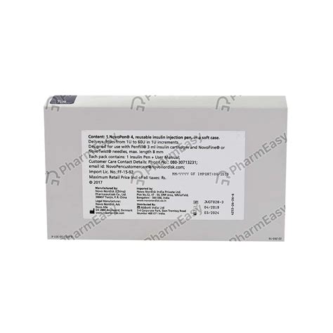 Buy Novopen Device (1) Online at Flat 18% OFF* | PharmEasy