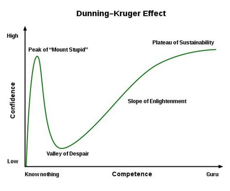 Dunning-Kruger Effect, James Bond, and Mnemonics - Thought Caffeine