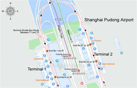 Shanghai Pvg Airport Terminal Map