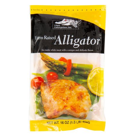 1 lb. Cut Alligator Tail