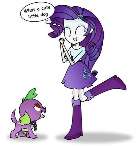 Rarity and Spike by CandianMatt on DeviantArt