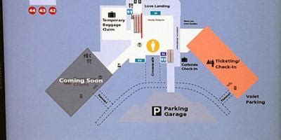 Dallas love field map - Dallas love field airport map (Texas - USA)