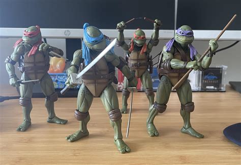 NECA TMNT 90’s MOVIE FIGURES - Waited a long time to pay retail and ...