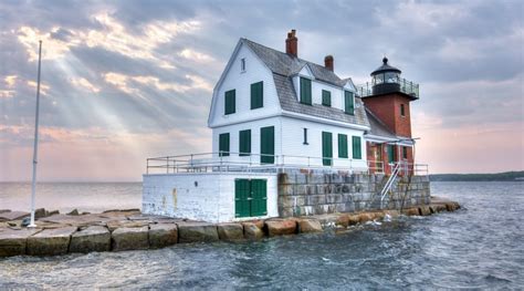 For a unique walking experience, take a hike on the Rockland Breakwater ...