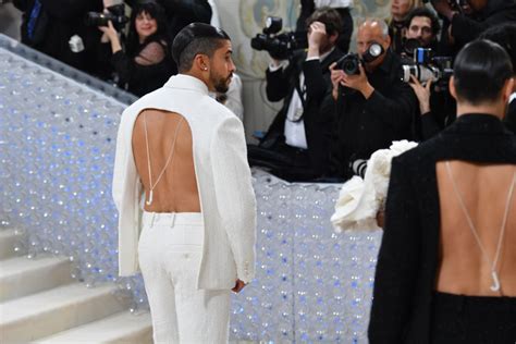 Bad Bunny Brought Sexy Back to the Met Gala in Custom Jacquemus Suit