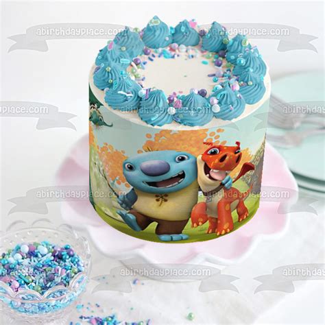 Wallykazam! Wally Trollman Norville Bobgoblin Hugging Edible Cake Topper Image ABPID00508 ...