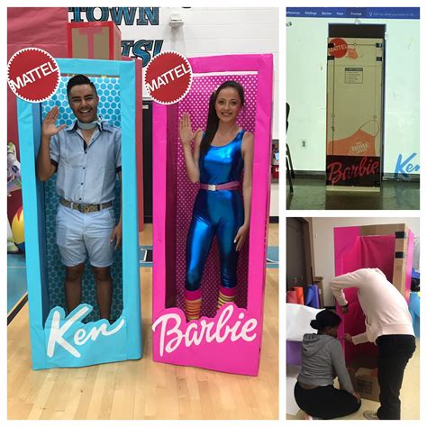 Diy barbie and ken life size boxes – Artofit