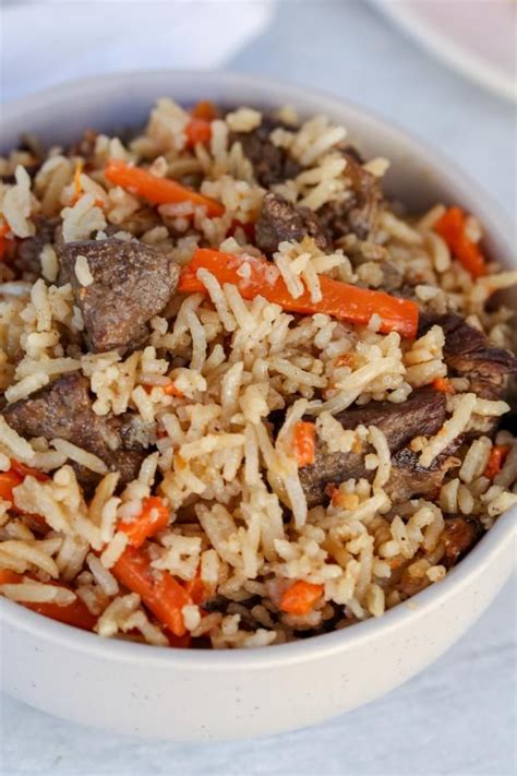 Uzbek Plov | Mom's Dish | Uzbek plov recipe, Recipes, Beef recipes