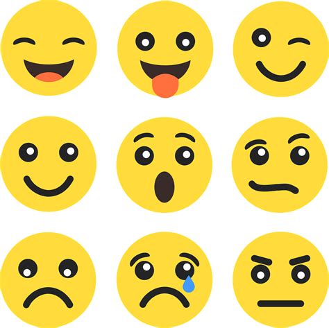 Facial Expressions Smileys Meaning