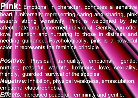 Pink Meaning - Pink Color Psychology