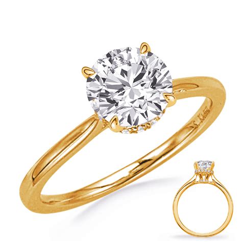 Yellow Gold Solitaire Engagement Ring | Jensen Jewelers