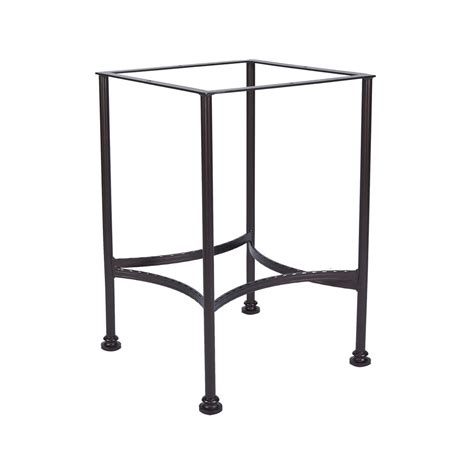 OW Lee Standard Wrought Iron Counter Height Bistro Table Base | CT01-BASE