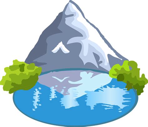 Mountain Lake Trees Fiddlers - Free vector graphic on Pixabay