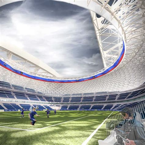 Dynamo Stadium Moscow: Arena Building Russia - e-architect