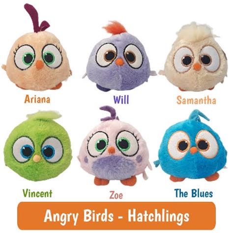 Angry Birds Hatchlings Plush Original (Anger Birds Hatchlings Doll ...